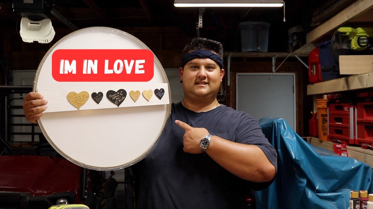 Build a Wooden Heart Wedding Guest Book (Pt. 1)