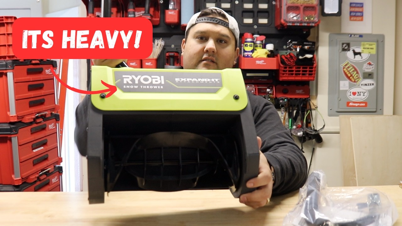 Ryobi Snow Shovel Attachment: Real-World Test
